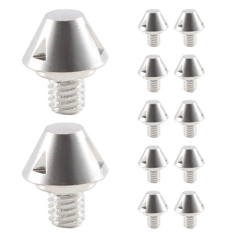 Durable Aluminum & Nylon Soccer Cleat Studs for All Surfaces and Ages11MM