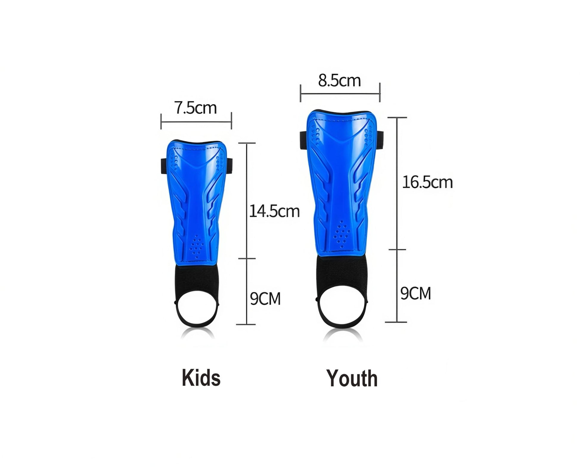 Kids Soccer Shin Guards with Ankle Support – Ideal for School Matches, Club Games & PracticePink