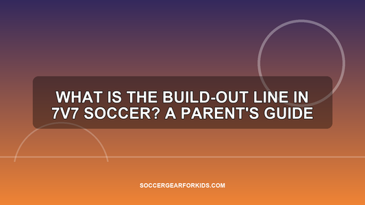 Centered editorial cover for What Is the Build-Out Line in 7v7 Soccer? A Parent’s Guide