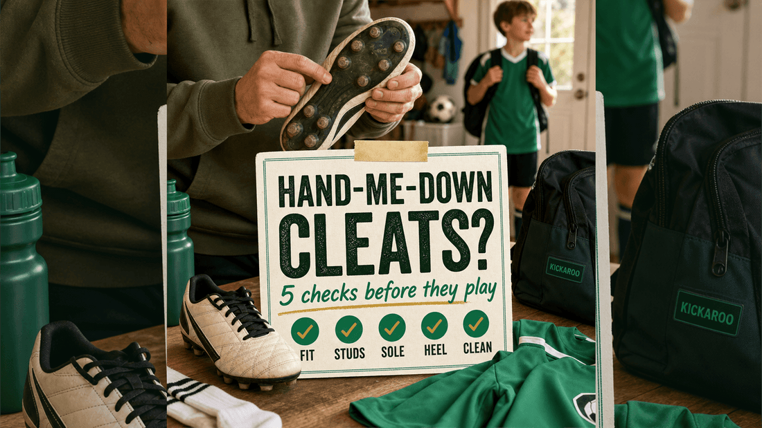 Can My Child Wear Hand-Me-Down Cleats? - soccergearforkids