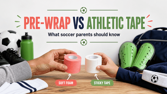 Is Pre-Wrap the Same as Athletic Tape? - soccergearforkids