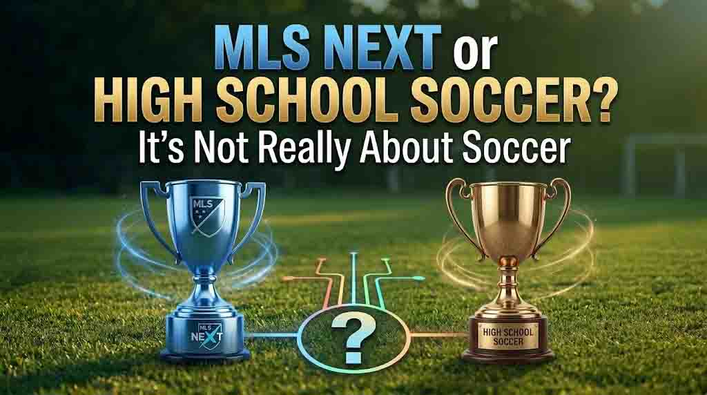 MLS Next or High School Soccer? It's Not Really About Soccer - soccergearforkids