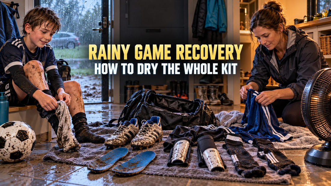 Rainy Soccer Game Recovery: How to Dry the Whole Kit - soccergearforkids