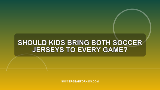 Centered editorial cover for Should Kids Bring Both Soccer Jerseys to Every Game?