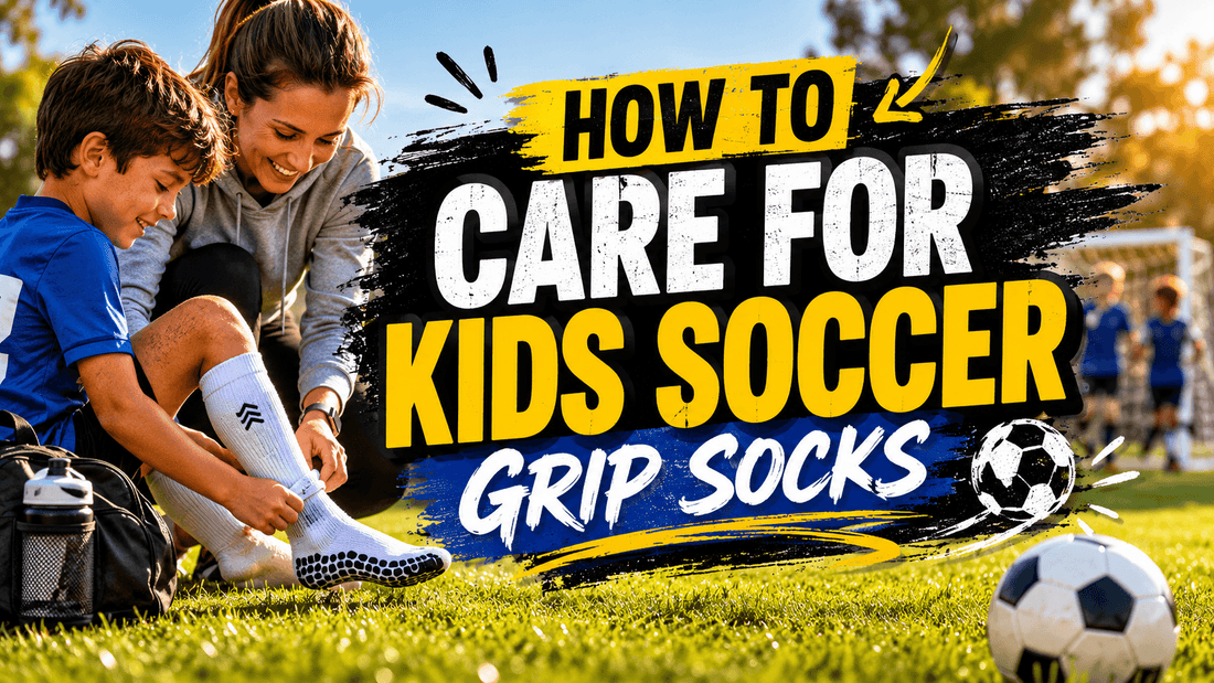 The Ultimate Guide to Caring for Kids' Soccer Grip Socks: Keep Them in Top Shape for Peak Performance - soccergearforkids