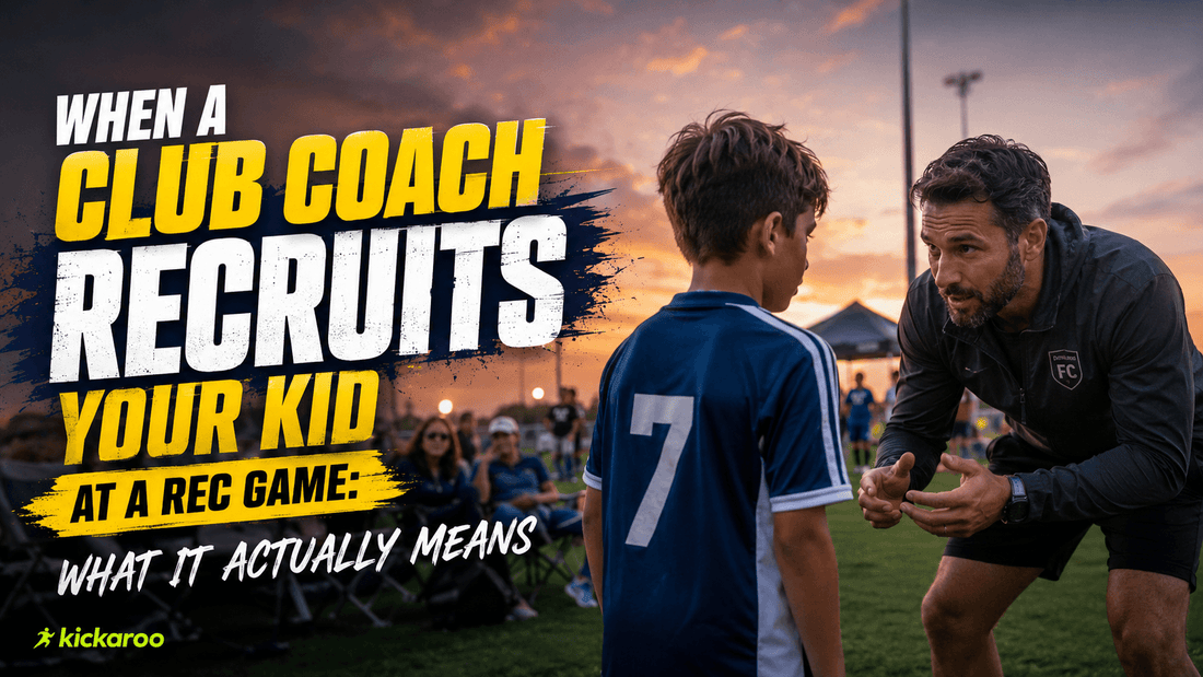 When a Club Coach Recruits Your Kid at a Rec Game: What It Actually Means - soccergearforkids