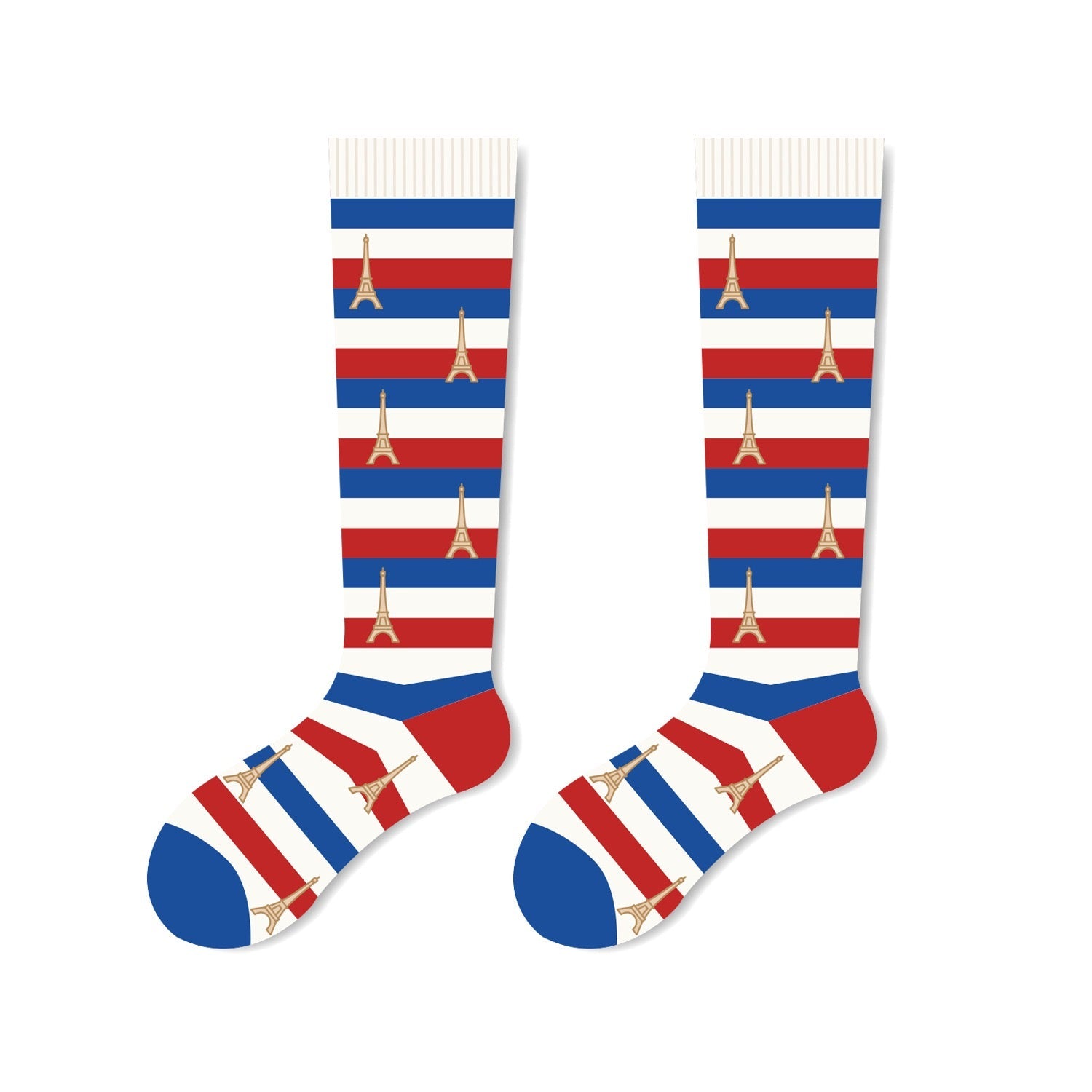 2026 World Cup Compression Soocer/Football Socks - 8 Nations GradientS/M