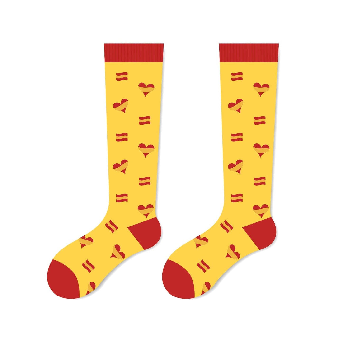 2026 World Cup Compression Soocer/Football Socks - 8 Nations GradientS/M