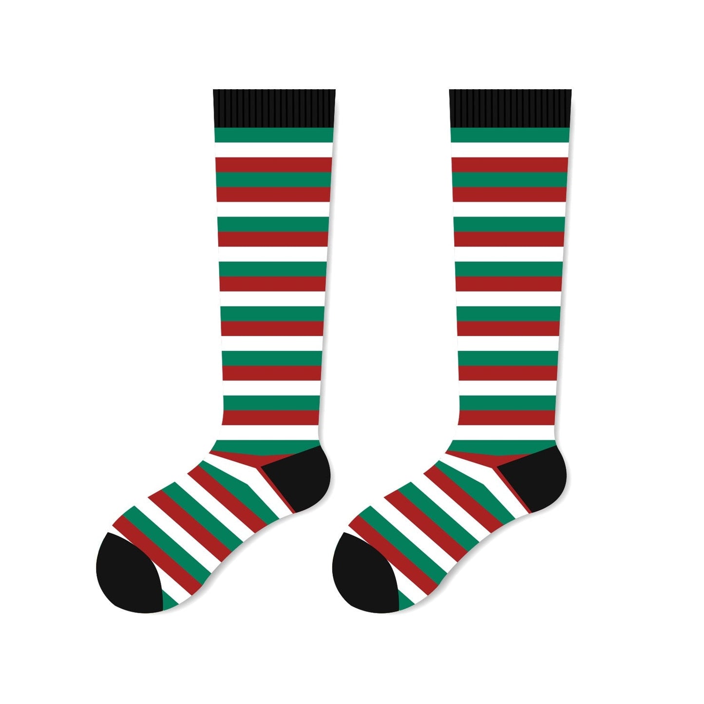 2026 World Cup Compression Soocer/Football Socks - 8 Nations GradientS/M