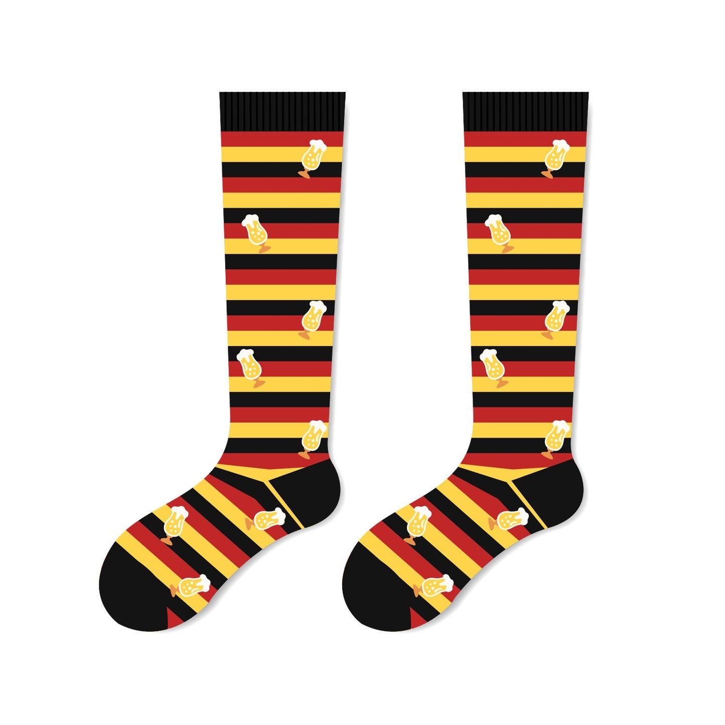 2026 World Cup Compression Soocer/Football Socks - 8 Nations GradientS/M