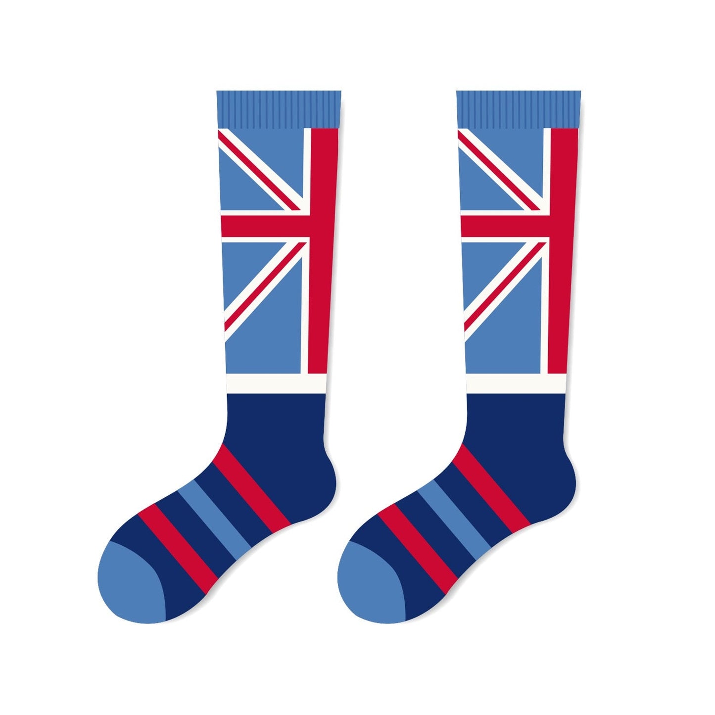 2026 World Cup Compression Soocer/Football Socks - 8 Nations GradientS/M