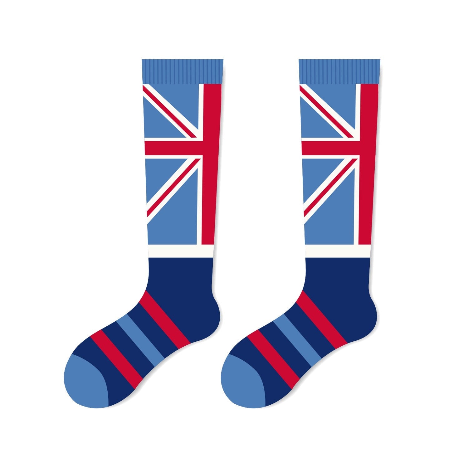 2026 World Cup Compression Soocer/Football Socks - 8 Nations GradientS/M