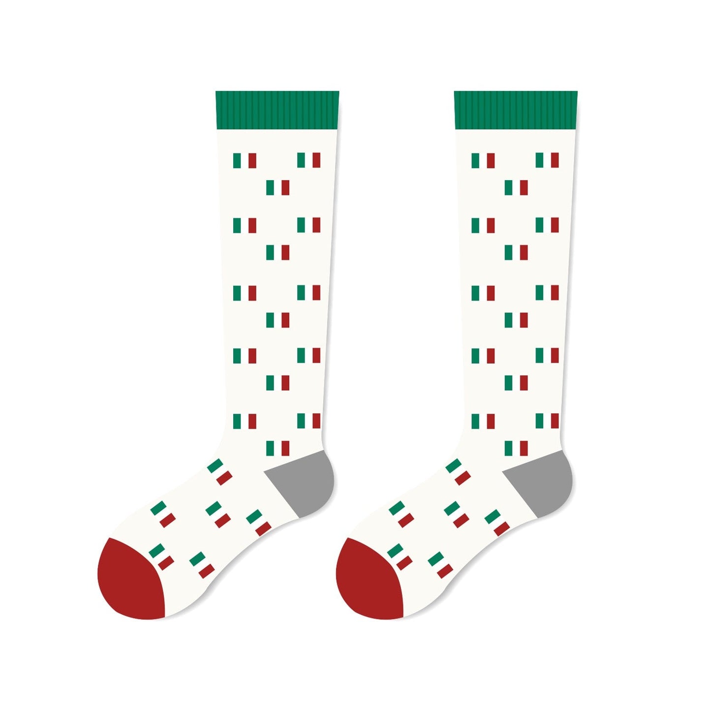 2026 World Cup Compression Soocer/Football Socks - 8 Nations GradientS/M