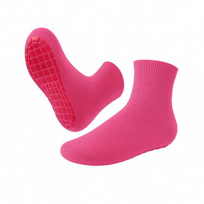 Baby Cotton Grip Socks – Safe, Comfy & Non-Slip Toddler Soccer Grip Socks for Early Walkers