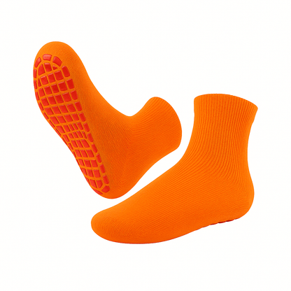 Baby Cotton Grip Socks – Safe, Comfy & Non - Slip Toddler Soccer Grip Socks for Early WalkersToddler (14cm - 16.5cm)