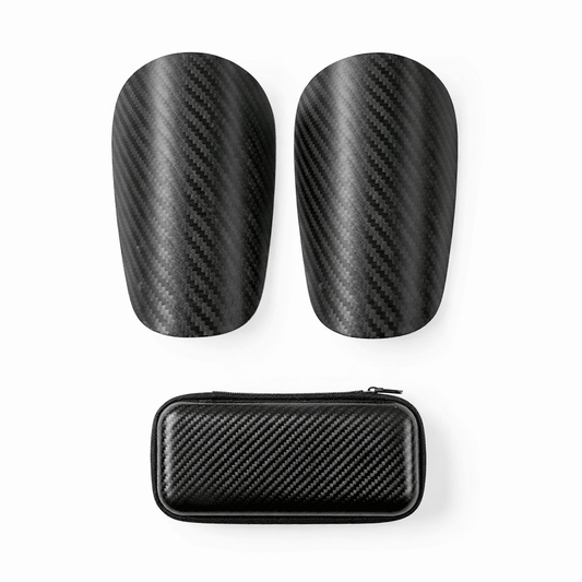 Carbon Fiber Shin Guards - Ultra - Lightweight Protection for Pro - Level PerformanceOne Size for All Age