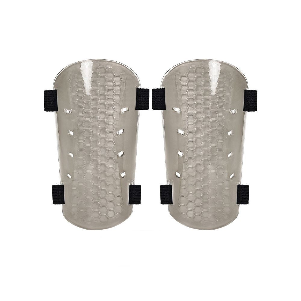 Customizable Shin Guards with Elastic Velcro Straps – Adjustable & Secure FitGray