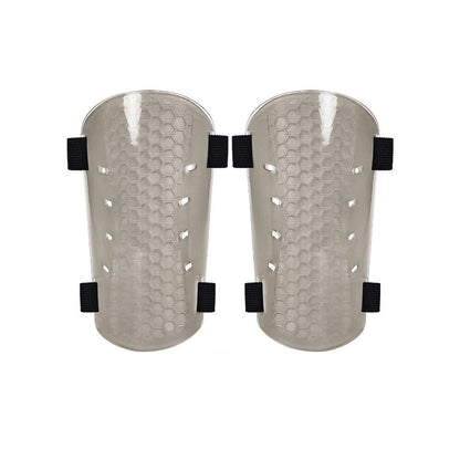 Customizable Shin Guards with Elastic Velcro Straps – Adjustable & Secure FitGray