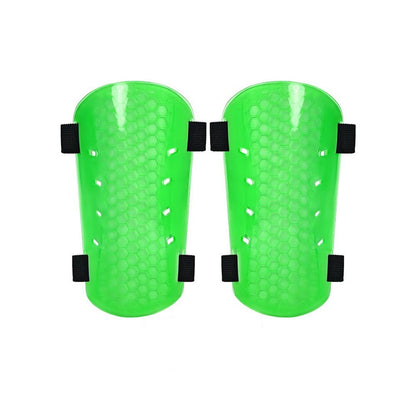 Customizable Shin Guards with Elastic Velcro Straps – Adjustable & Secure FitGreen