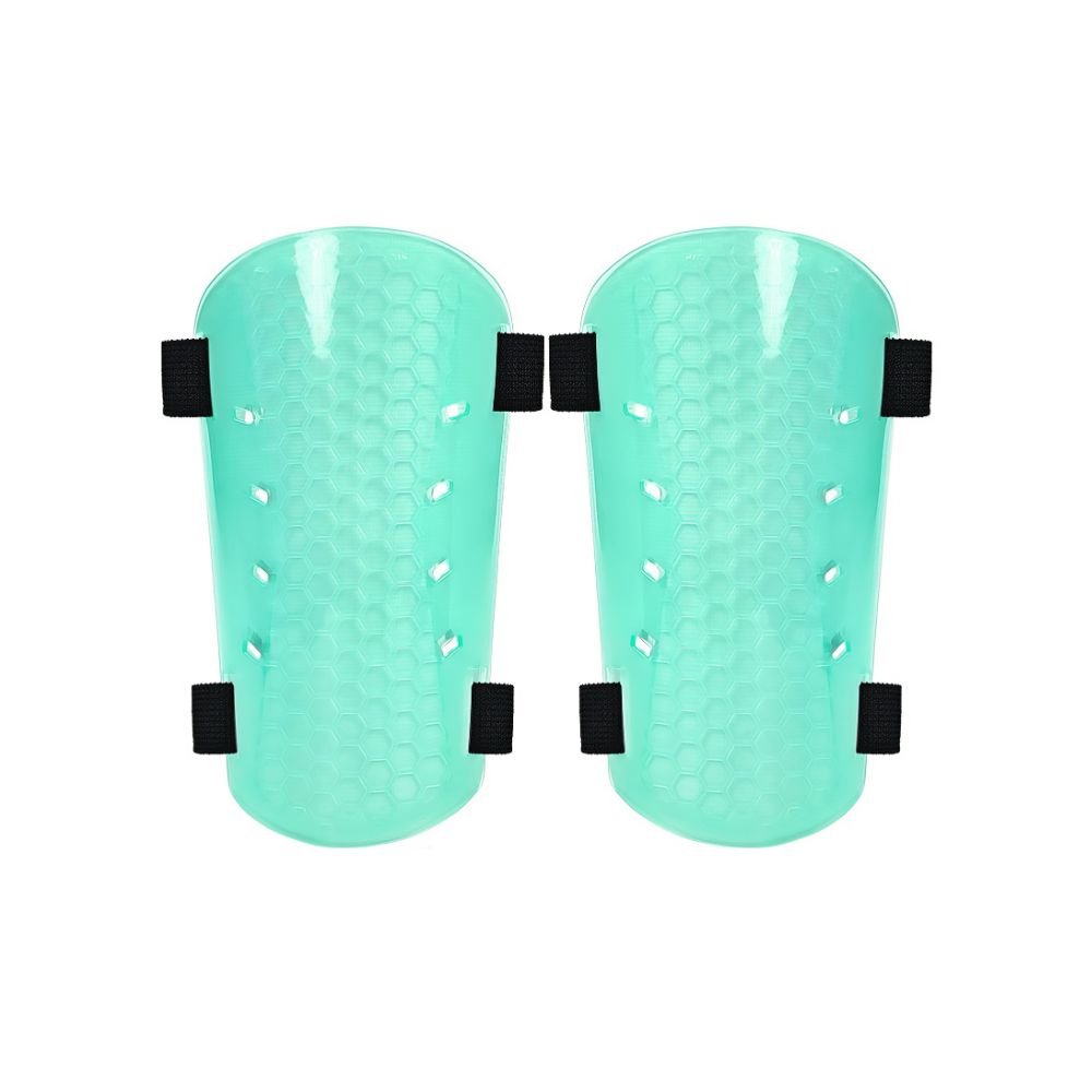 Customizable Shin Guards with Elastic Velcro Straps – Adjustable & Secure FitBlue