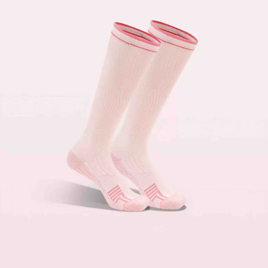 soccer socksElite 3X Compression Soccer Socks for Girls | Anti - Fatigue & Blister - Free PerformancePink