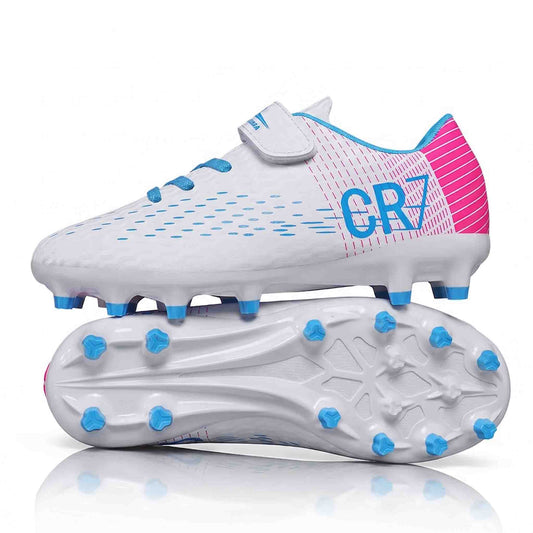Kickaroo™ Kids Soccer Cleats - No - Tie Velcro Design - High - Performance TPU (AG/TF Styles)EU 28 / US 10.5C