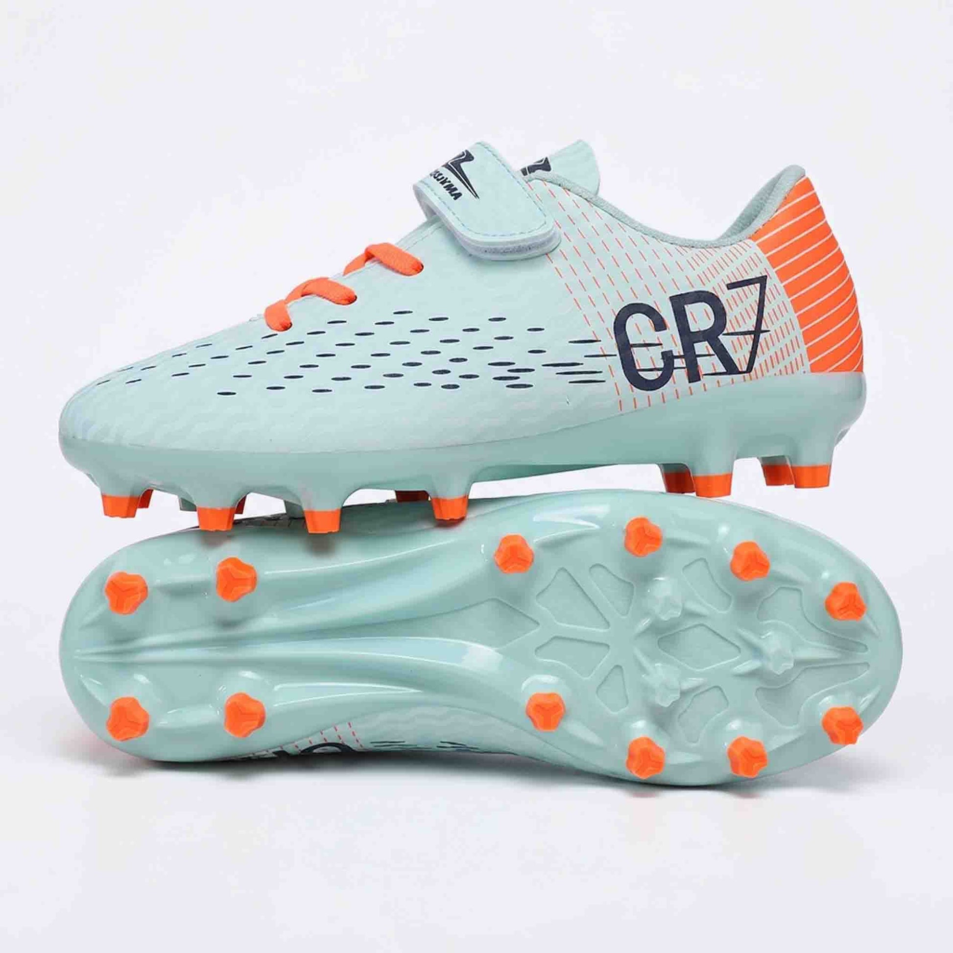 Kickaroo™ Kids Soccer Cleats - No - Tie Velcro Design - High - Performance TPU (AG/TF Styles)EU 28 / US 10.5C