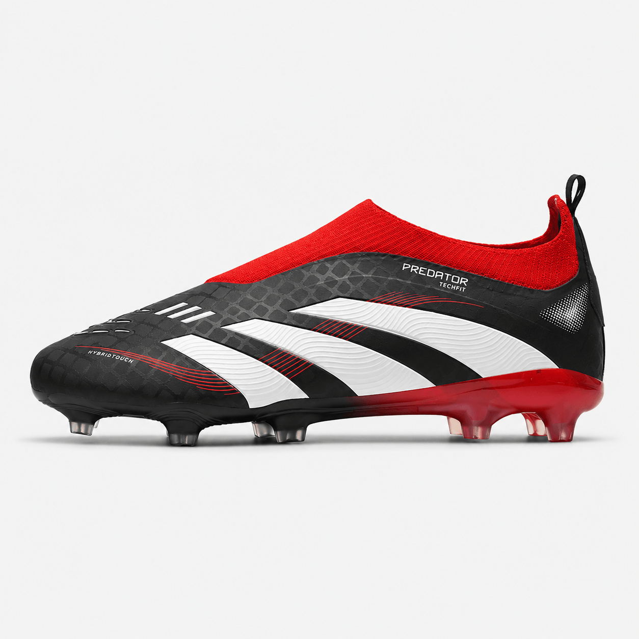Kickaroo No - Tie Youth Soccer Cleats | Laceless FG & Turf ShoesBlack