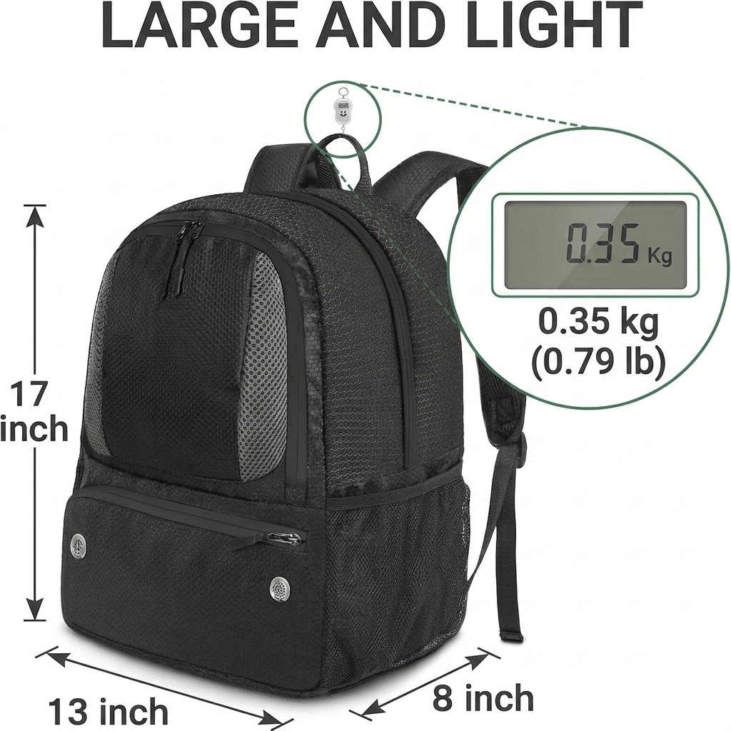 Kickaroo Youth Soccer Bag with Ball & Shoe CompartmentBright Green