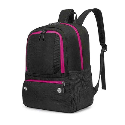 Kickaroo Youth Soccer Bag with Ball & Shoe CompartmentRed
