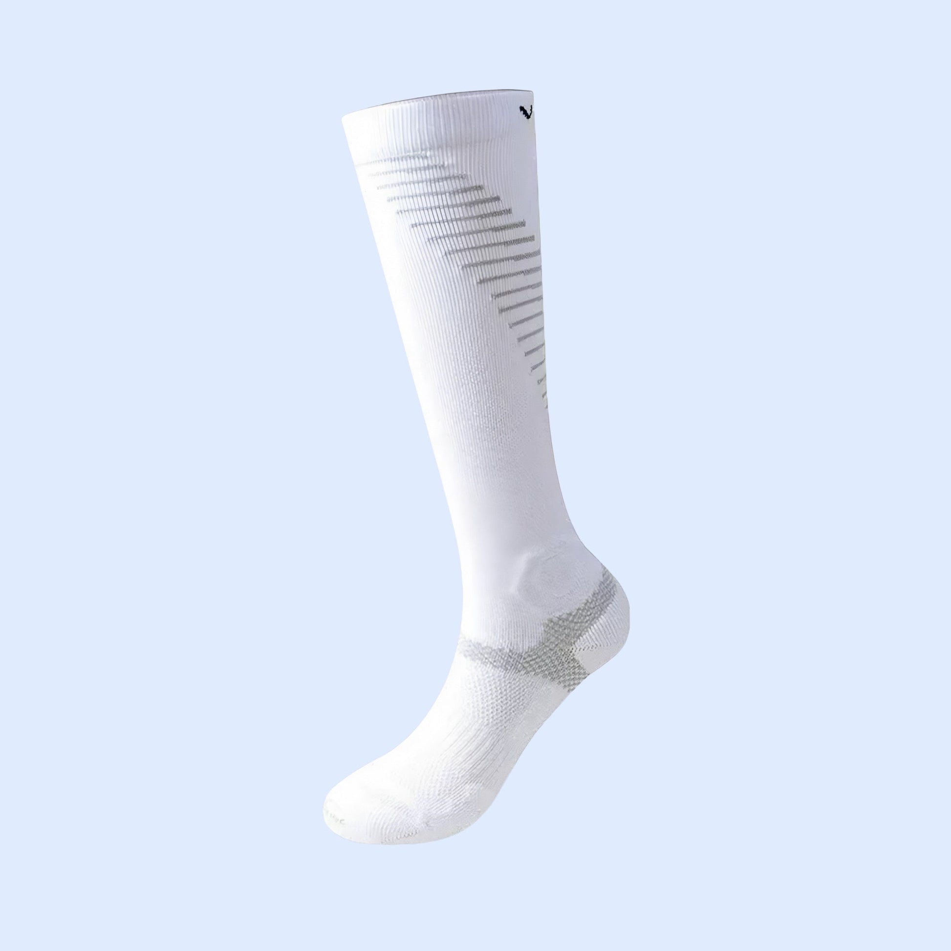 soccer socksKids Anti - Slip Soccer Socks | Cushioned Knee - High Grip SocksWhite