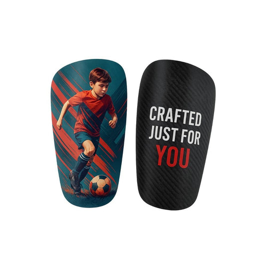 Kids' Personalized Shin Guards - Lightweight and Durable with Custom Photo OptionsS