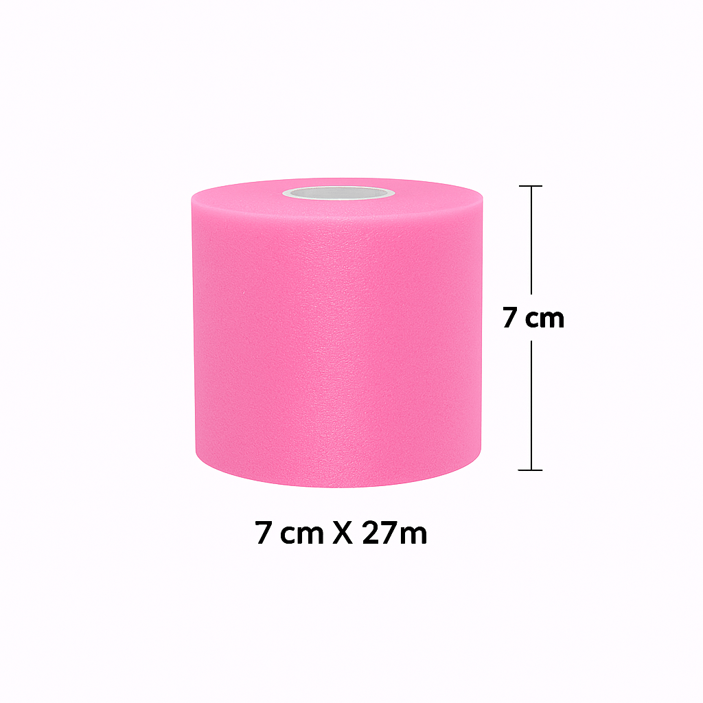 Light Pink Non - Slip Soccer Pre - Wrap - Secure Fit for Optimal Performance - 4 RollsLight Pink