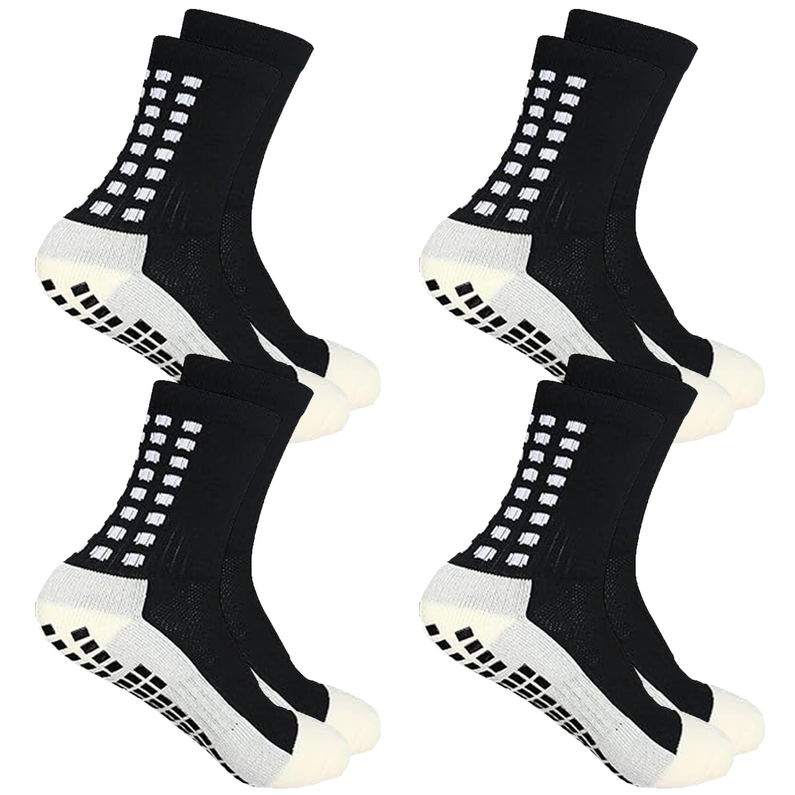 soccer socksPremium Non - Slip Sports Socks for Ultimate Performance (Black)