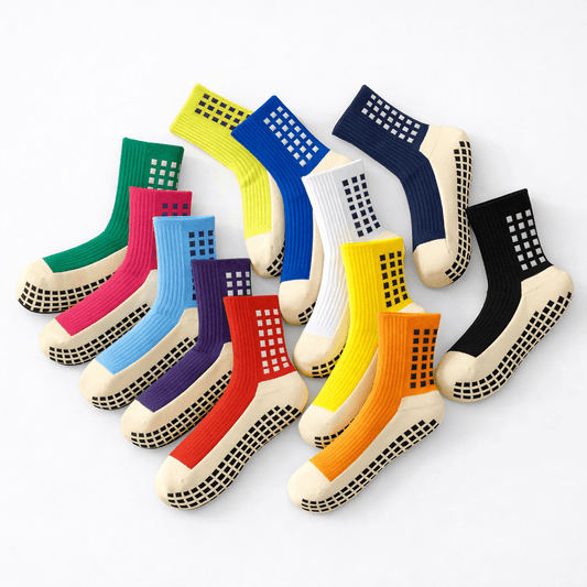 Premium Non - Slip Sports Socks for Young AthletesUS Size 12 - 2.5