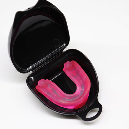 SGK Junior Mouth Guard | Durable, Comfortable & Breathable Protection forKids: Ages 15 and BelowRed