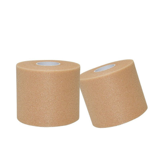 Skin Color Soccer Pre - Wrap Headband - Secure Fit for Distraction - Free Gameplay - 4 RollsSkin Color
