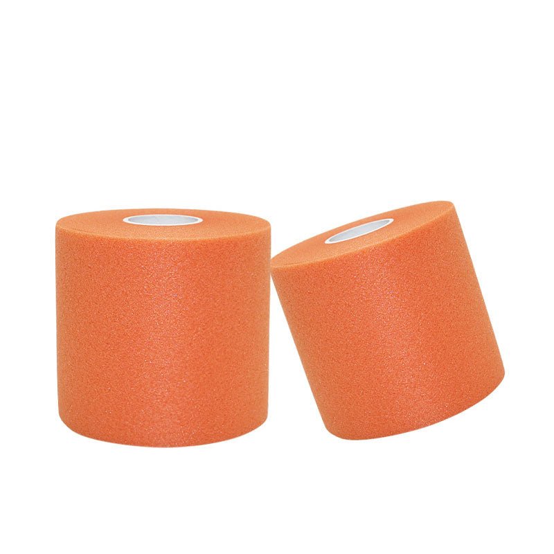 Vibrant orange soccer pre-wrap 4-roll pack