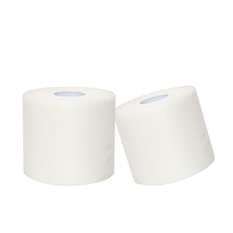 White Soccer Pre - Wrap Headband - Cool Comfort and Clear Visibility - 4 RollsWhite